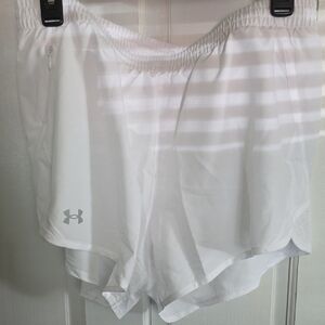 Under Armour Women's Athletic White Shorts Never Worn